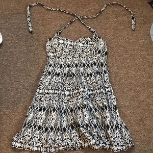 Black and white dress